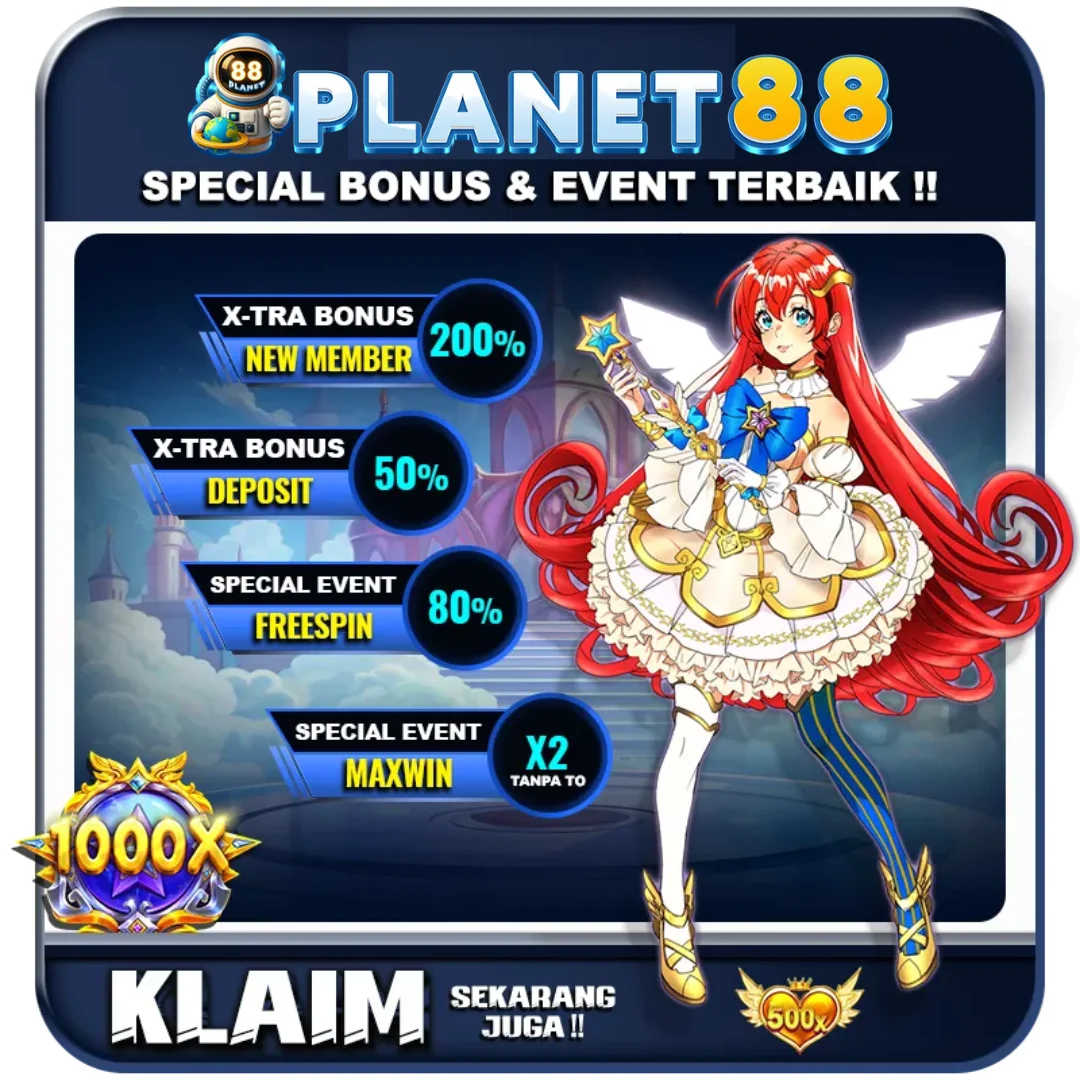 PLANET88 Slot Gacor Resmi | Login & Link Alternatif RTP Tertinggiimage 1